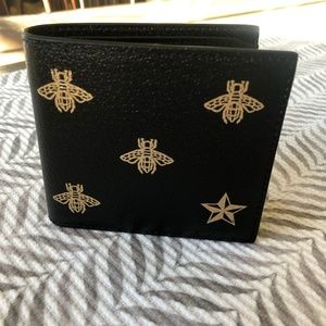 Gucci Bee StarWallet Black